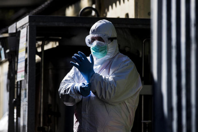 Covid-19 Coronavirus emergency blockade in Rome, Italy